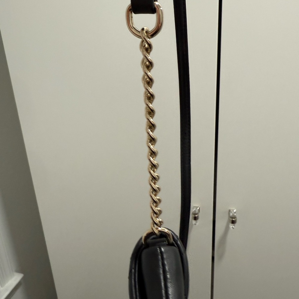 Kate Spade Black Quilted Crossbody with Gold Accents - Picture 6 of 6